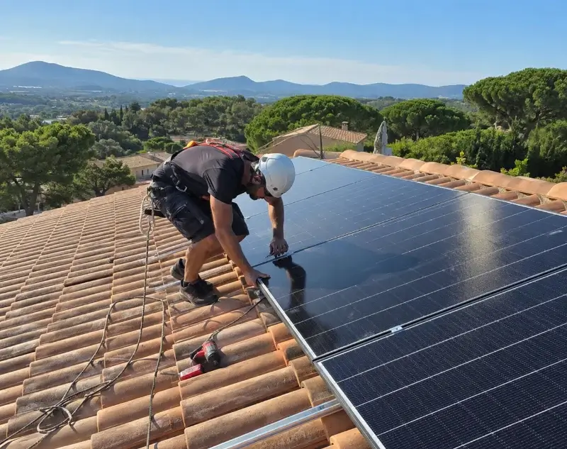 Installateur panneaux solaires Chantonnay — pose photovoltaïque sur toiture