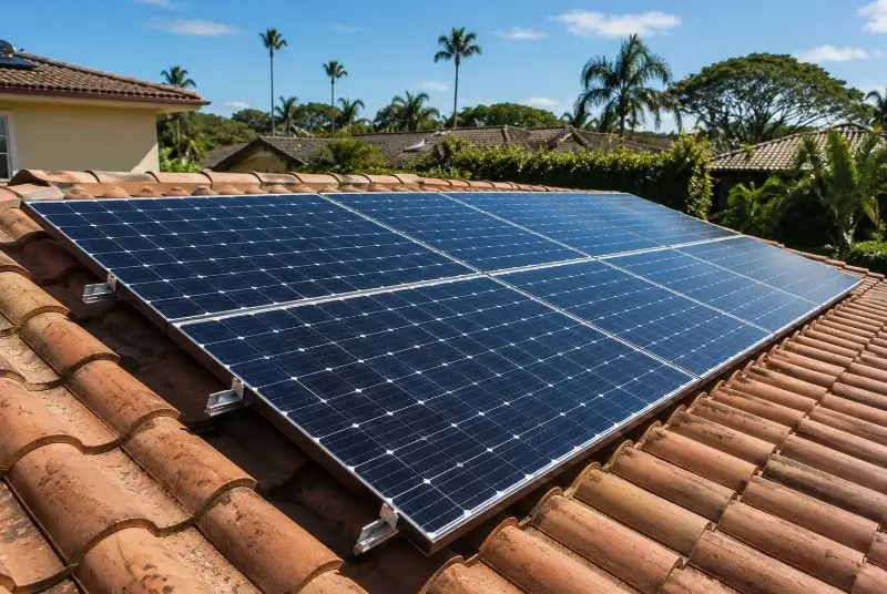 Installation de panneaux solaires à Chantonnay
